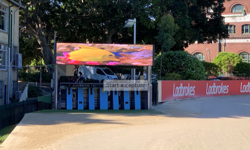 Large outdoor top led signs